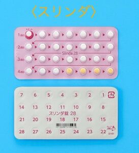 スリンダ錠28 PTPシート写真